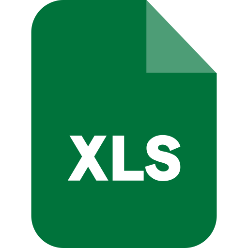 Excel file icon